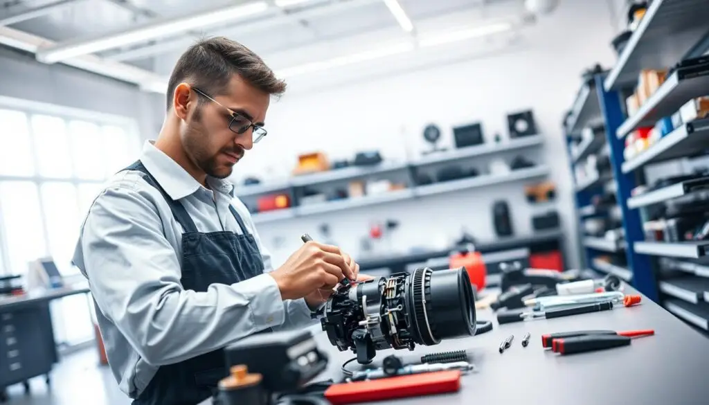 naprawa zgodnie z technologią producenta
